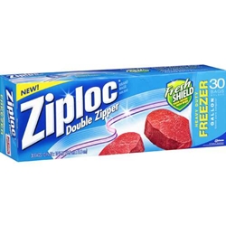 1 Gallon Ziplock Bags 250/Case