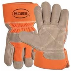 Orange Double Leather Palm