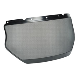 Gray Mesh/Nylon Visor 17" x 7.5"