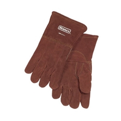 15" Brown Leather Foundry Glove