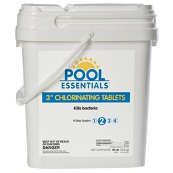 Chlorine Tablets 3" 16 lbs/Pail