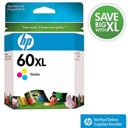 60XL Color Printer Ink