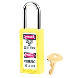 1.5" Shackle 3" Body Yellow KD