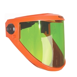 12 Cal Universal Faceshield & Bracket - Full Brim
