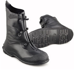 12" Black Buckle Overshoe