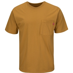 Men's Short Sleeve Solid Basic Tee Birch Brown