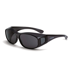 Crossfire OTG Smoke Safety Glasses