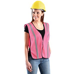 Value Mesh Silver Bead Vest - Ladies