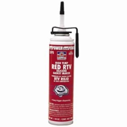 High-Temp Red RTV Silicone Gasket, 7.25 oz PowerBead Can, Red