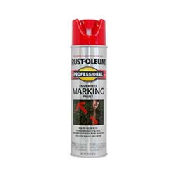 Bright Red Enamel Aerosol Safety Paint