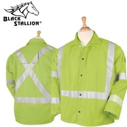 Safety Welding Jacket with FR Reflective Tape