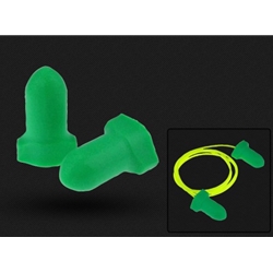Detour 32dB Green Corded Earplug 100/Box