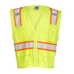 ML Kishigo 1195 ANSI 107 Class 2 All Mesh Contrast Vest