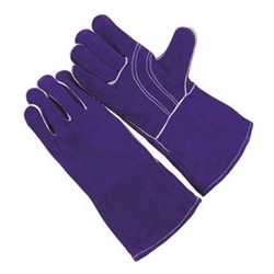 Blue Kevlar Sewn Welding Glove