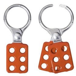 Aluminum Lockout Hasp, 1-1/2in (38mm) Jaw Clearance