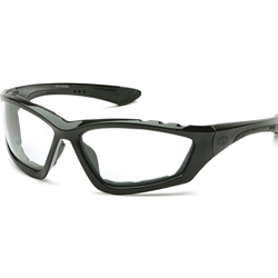 Clear Anti-Fog Lens with Padded Black Frame