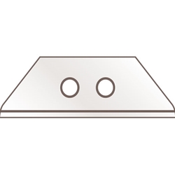 ALLFIT Trapezoid Blade, Deep Edged, Blunt Tip