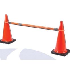 PVC Retractable Cone Bar 5'-9'