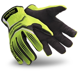 A8 Hi-Vis Yellow Mechanics Glove