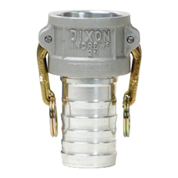 100-C-AL Dixon® Cam & Groove Type C Coupler x Hose Shank