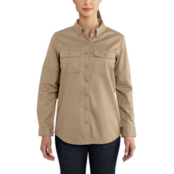 WOMEN'S FR RUGGED FLEX® TWILL SHIRT 102459-410