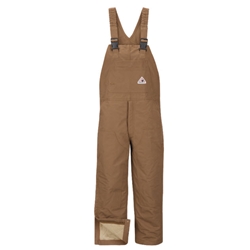 Bulwark FR Insulated Brown Bib Overall