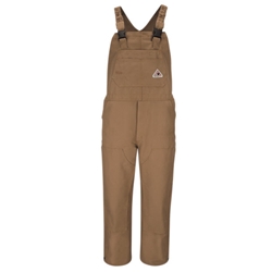 Bulwark FR Unlined Brown Bib Overall