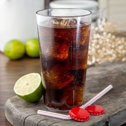 Glass, Drinking Tumbler 16 oz. clear