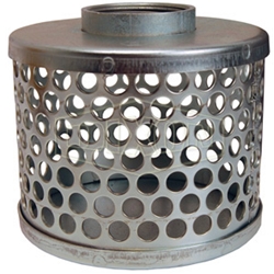 2" Strainer, bottom screen skimmer