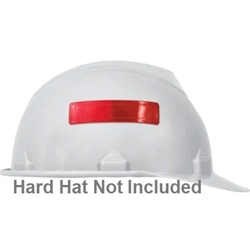 Reflect HardHat Sticker 1x3 RED 16/Sheet
