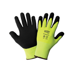 Samurai Glove® High-Visibility Cut, Abrasion, and Puncture Resistant Tuffalene® UHMWPE Anti-Static/Electrostatic Gloves - CR18NFT
