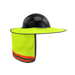 FrogWear® HV Enhanced Visibility Removable Hard Hat Sun Shade