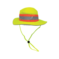 FrogWear® HV Enhanced Visibility Ranger/Safari Style Hat