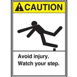 ANSI Caution Sign