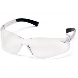 Pyramex Frameless Ztek Safety Glasses - Clear Lens