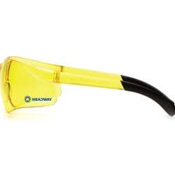 Pyramex Frameless Ztek Safety Glasses - Amber