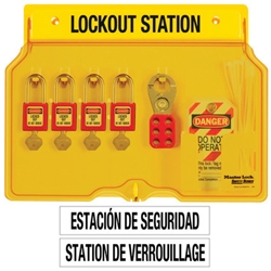 WALL MOUNTED LOCKOUT STATION