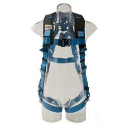 Blue Comfort Harness Back D-Ring