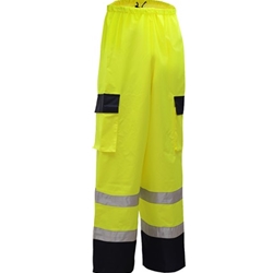 Class E Waterproof Rain Pants w/ Black Trim