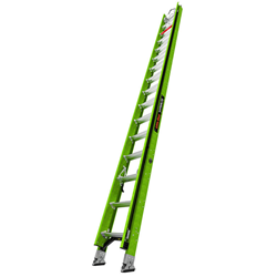 32' Fiberglass Extension Ladder w- Cable Hooks