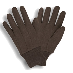 9 OZ. 100% COTTON BROWN JERSEY