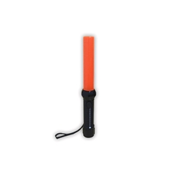 BAL-12 - Light Weight Traffic Baton with LED Flashlight - ORANGE