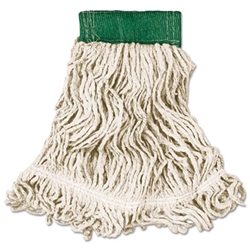 20oz White Polyester/Cotton Loop-End Mop Head