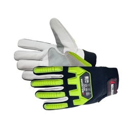 PREMIUM GOATSKIN IMPACT MECHANICS GLOVES