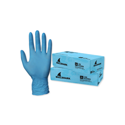 BullShark™ Blue 4mil Nitrile Exam Grade Gloves - 100/BOX