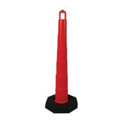 Delineator 42in Post Org W/Base No Tape