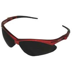 Kimberly Clark Nemesis Red Frame Clear Lens
