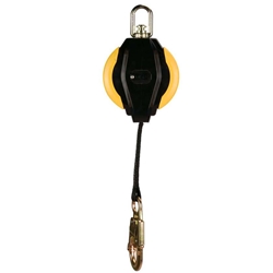 Web PFL w/ 1” steel carabiner & LC snap hook 12’