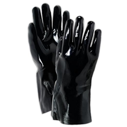 Fully Neoprene-Coated Black 12" Glove