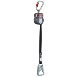 Turbo T-BAK w/ lightweight aluminum twist-lock carabiner 7 1/2'